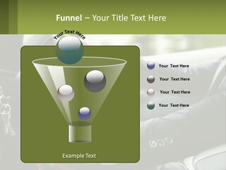 A Man Driving A Car With A Key Chain In His Hand PowerPoint Template