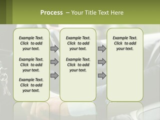 A Man Driving A Car With A Key Chain In His Hand PowerPoint Template