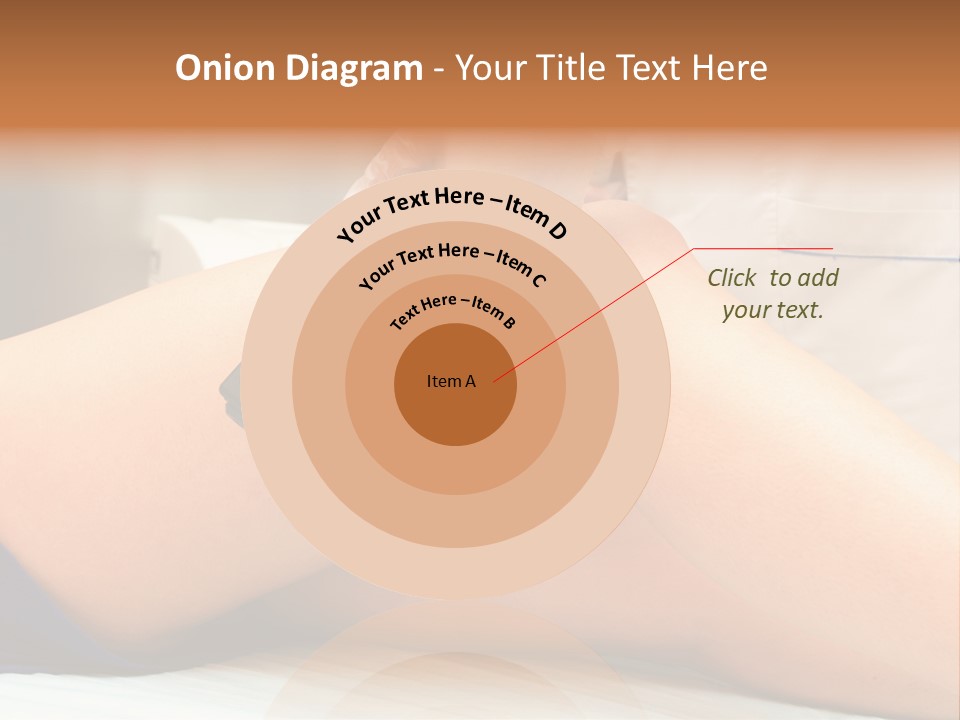 A Woman Getting A Laser On Her Leg PowerPoint Template