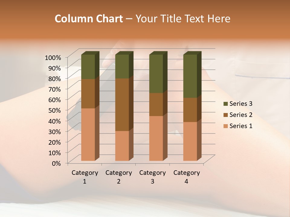 A Woman Getting A Laser On Her Leg PowerPoint Template