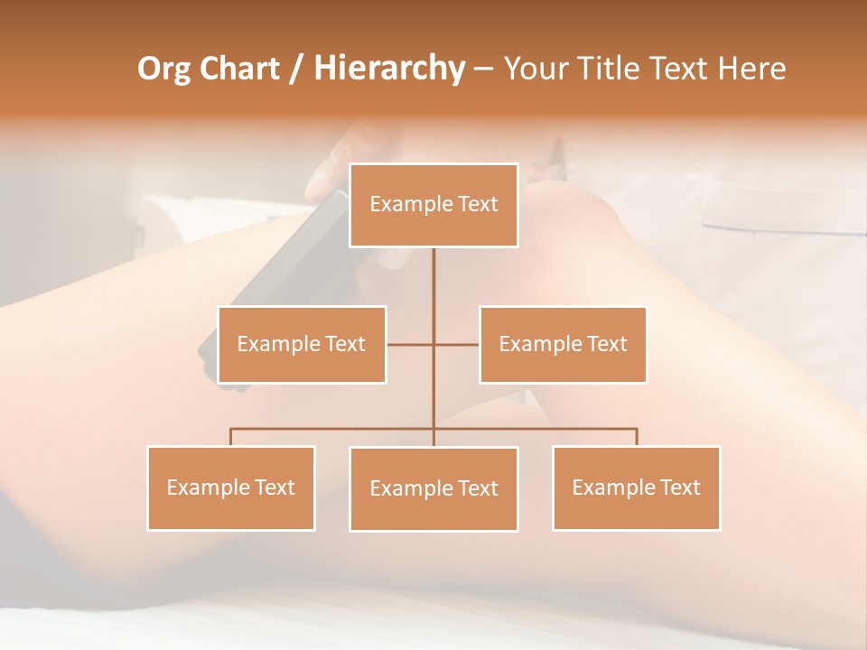A Woman Getting A Laser On Her Leg PowerPoint Template