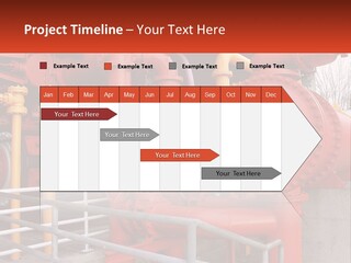 A Group Of Pipes And Valves In A Factory PowerPoint Template