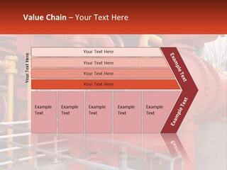 A Group Of Pipes And Valves In A Factory PowerPoint Template
