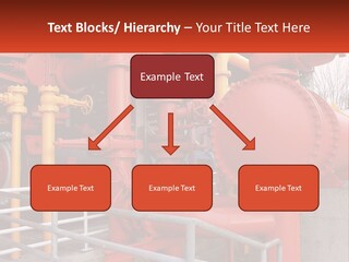 A Group Of Pipes And Valves In A Factory PowerPoint Template