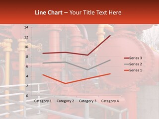 A Group Of Pipes And Valves In A Factory PowerPoint Template