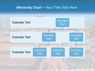 A Large Group Of Buildings With A Sky Background PowerPoint Template