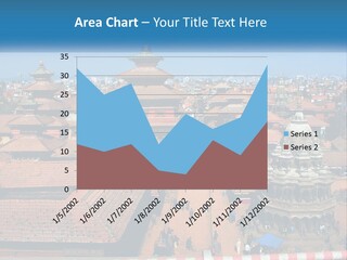 A Large Group Of Buildings With A Sky Background PowerPoint Template