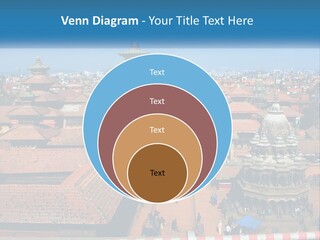 A Large Group Of Buildings With A Sky Background PowerPoint Template