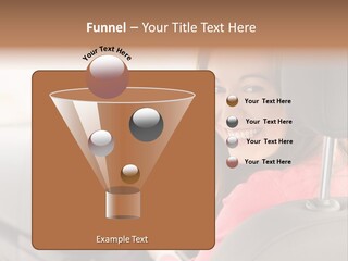 A Woman Driving A Car With A Cell Phone In Her Hand PowerPoint Template