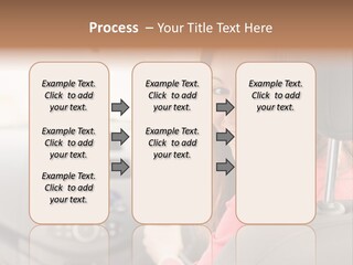 A Woman Driving A Car With A Cell Phone In Her Hand PowerPoint Template