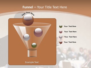 A Man In A Suit Is Giving A Presentation PowerPoint Template