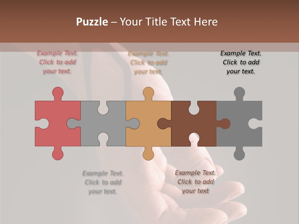 A Bloody Hand Holding A Knife With Blood On It PowerPoint Template