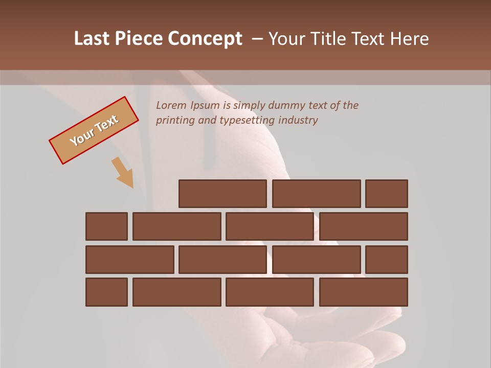 A Bloody Hand Holding A Knife With Blood On It PowerPoint Template