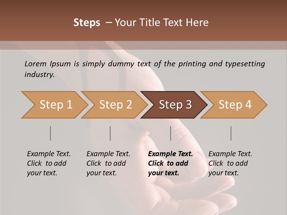 A Bloody Hand Holding A Knife With Blood On It PowerPoint Template