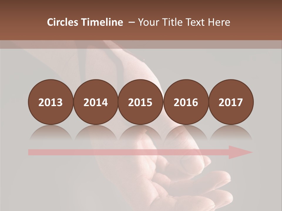 A Bloody Hand Holding A Knife With Blood On It PowerPoint Template