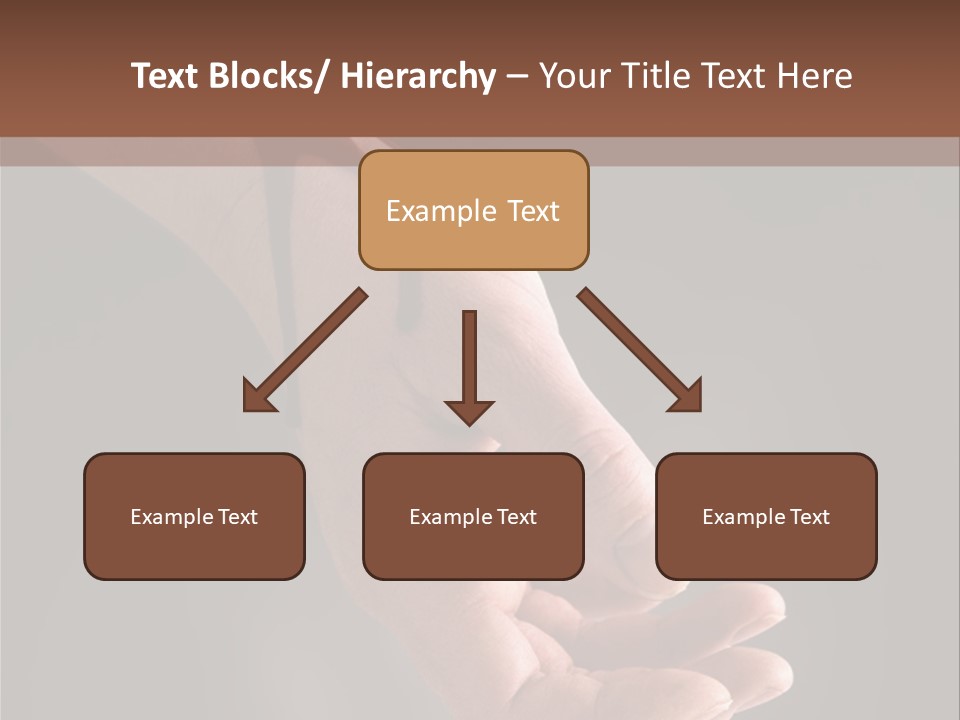 A Bloody Hand Holding A Knife With Blood On It PowerPoint Template