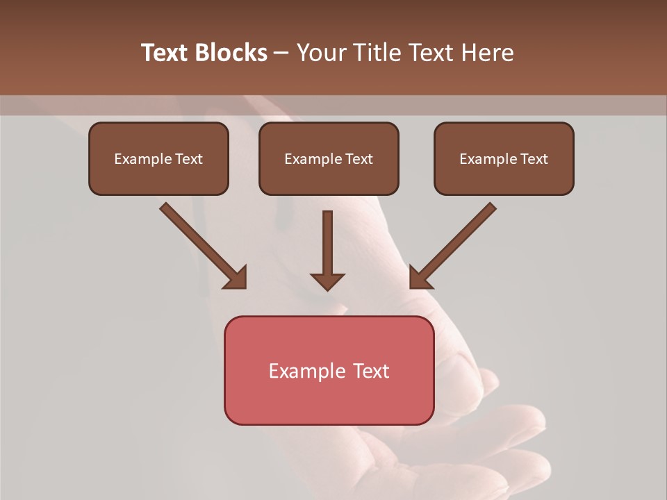 A Bloody Hand Holding A Knife With Blood On It PowerPoint Template