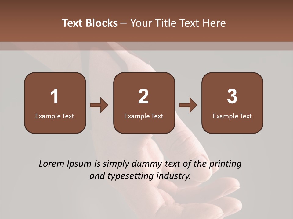 A Bloody Hand Holding A Knife With Blood On It PowerPoint Template