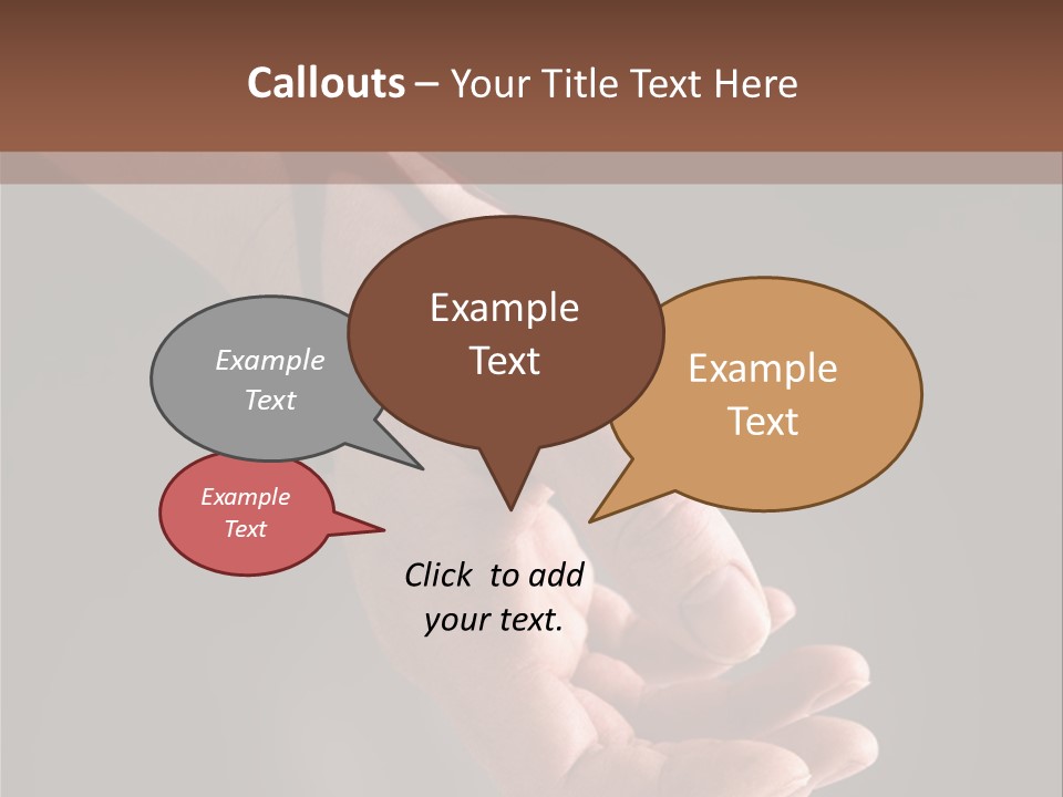 A Bloody Hand Holding A Knife With Blood On It PowerPoint Template