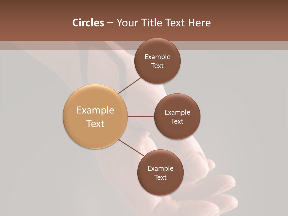 A Bloody Hand Holding A Knife With Blood On It PowerPoint Template
