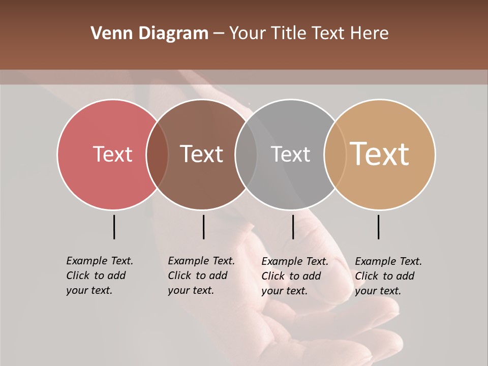 A Bloody Hand Holding A Knife With Blood On It PowerPoint Template