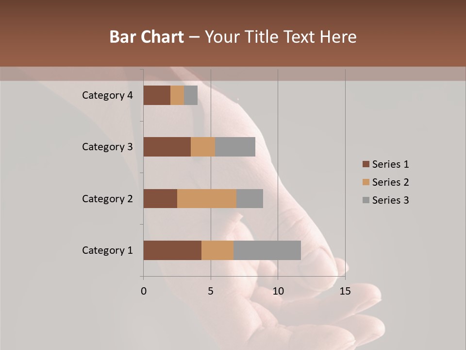 A Bloody Hand Holding A Knife With Blood On It PowerPoint Template