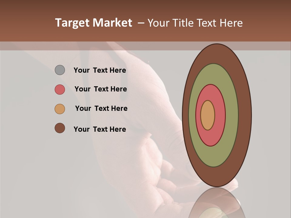 A Bloody Hand Holding A Knife With Blood On It PowerPoint Template