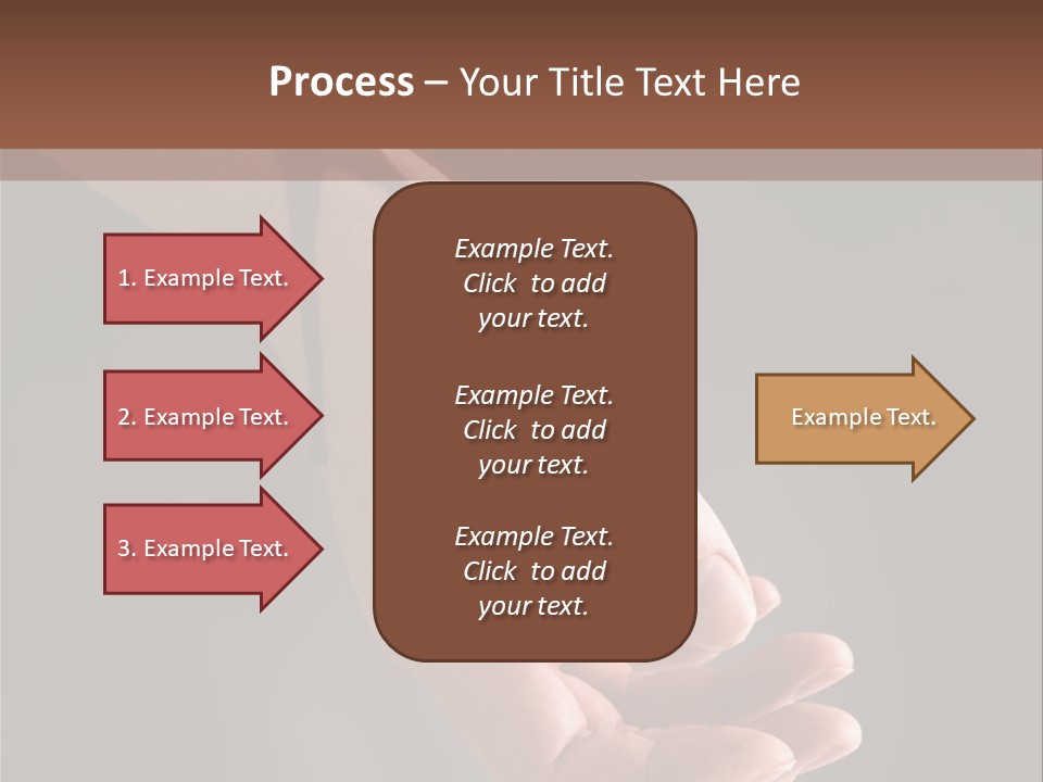 A Bloody Hand Holding A Knife With Blood On It PowerPoint Template