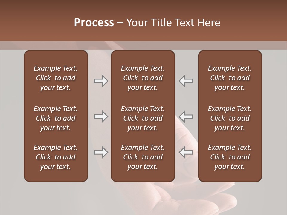 A Bloody Hand Holding A Knife With Blood On It PowerPoint Template