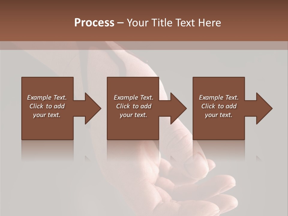 A Bloody Hand Holding A Knife With Blood On It PowerPoint Template