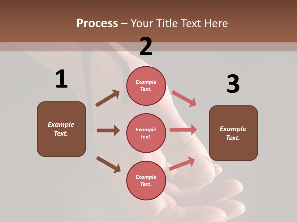 A Bloody Hand Holding A Knife With Blood On It PowerPoint Template