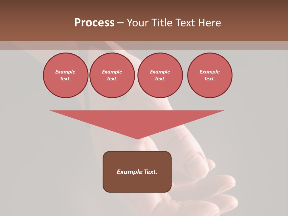 A Bloody Hand Holding A Knife With Blood On It PowerPoint Template