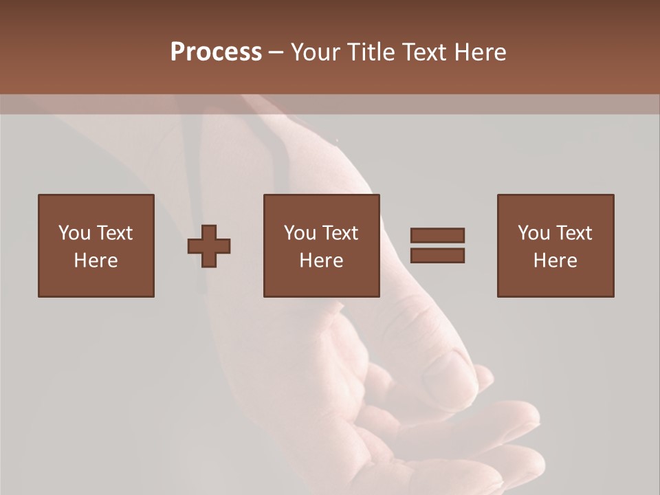A Bloody Hand Holding A Knife With Blood On It PowerPoint Template