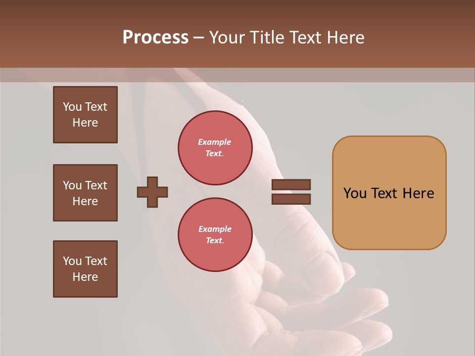 A Bloody Hand Holding A Knife With Blood On It PowerPoint Template
