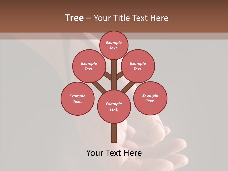 A Bloody Hand Holding A Knife With Blood On It PowerPoint Template
