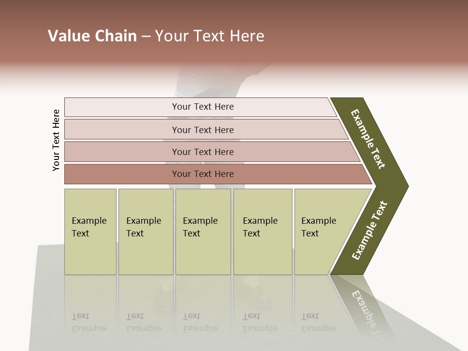 A Man Swinging A Golf Club On Top Of A Green Field PowerPoint Template
