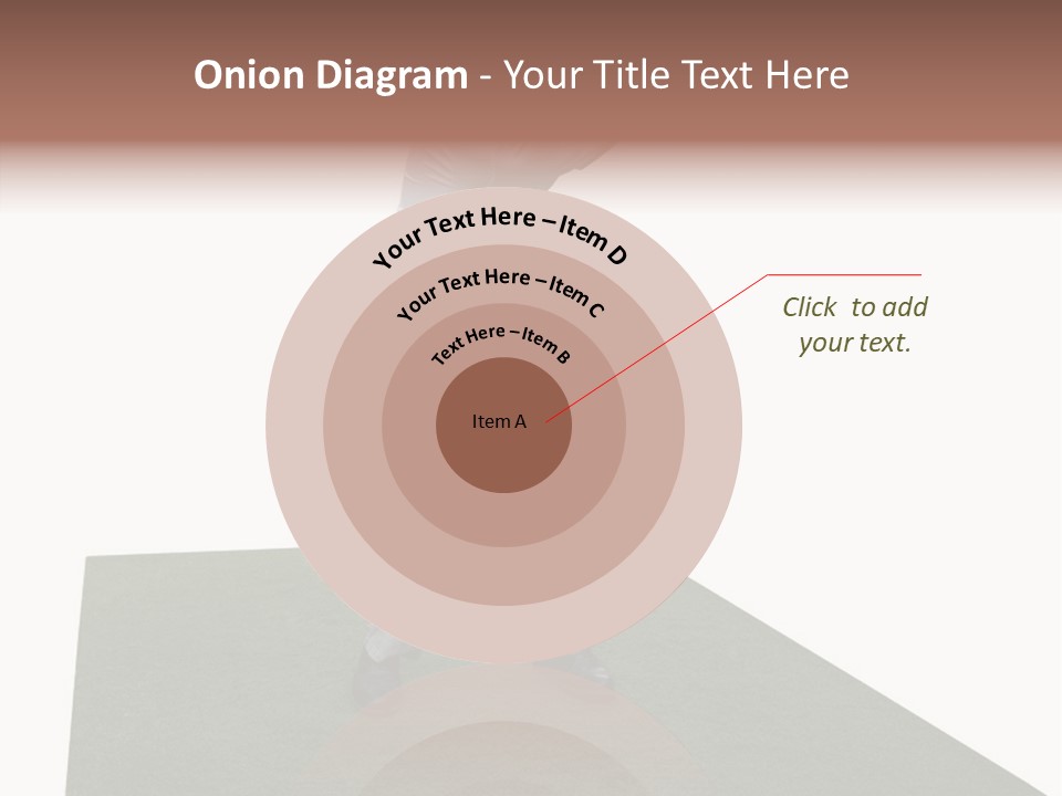 A Man Swinging A Golf Club On Top Of A Green Field PowerPoint Template