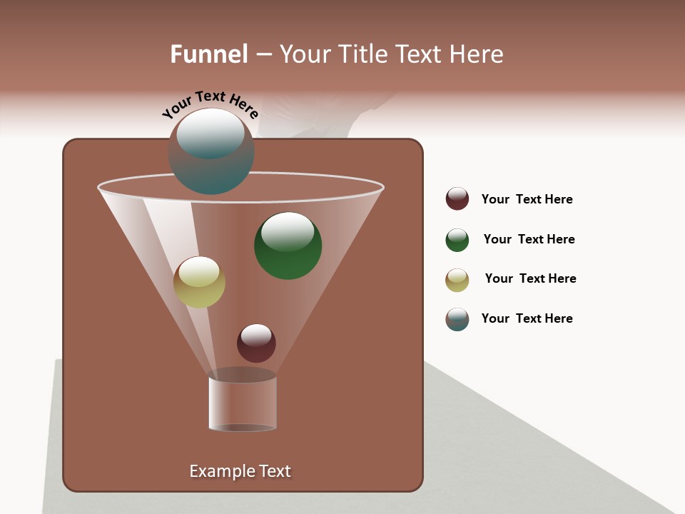A Man Swinging A Golf Club On Top Of A Green Field PowerPoint Template