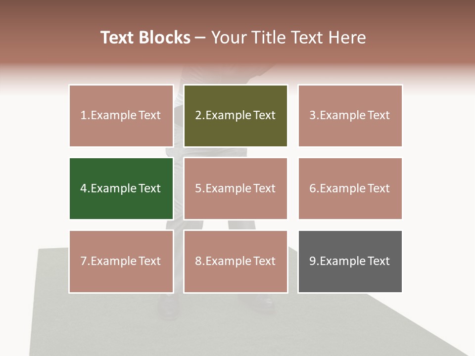 A Man Swinging A Golf Club On Top Of A Green Field PowerPoint Template