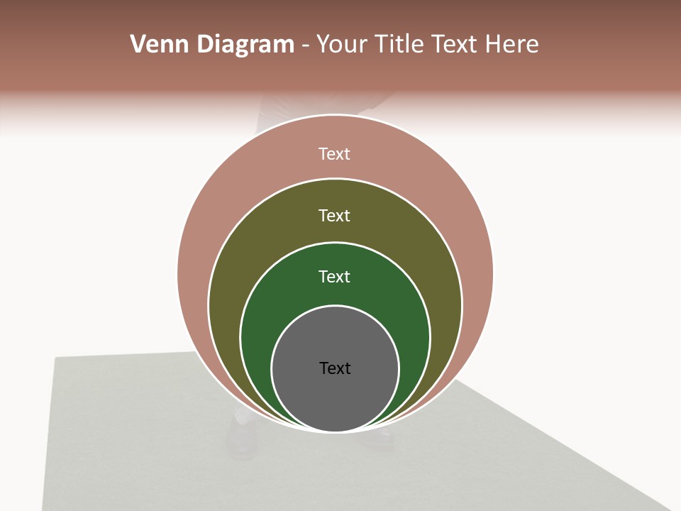 A Man Swinging A Golf Club On Top Of A Green Field PowerPoint Template