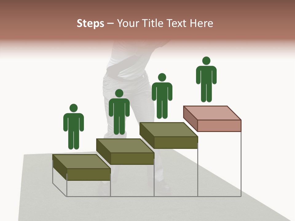 A Man Swinging A Golf Club On Top Of A Green Field PowerPoint Template