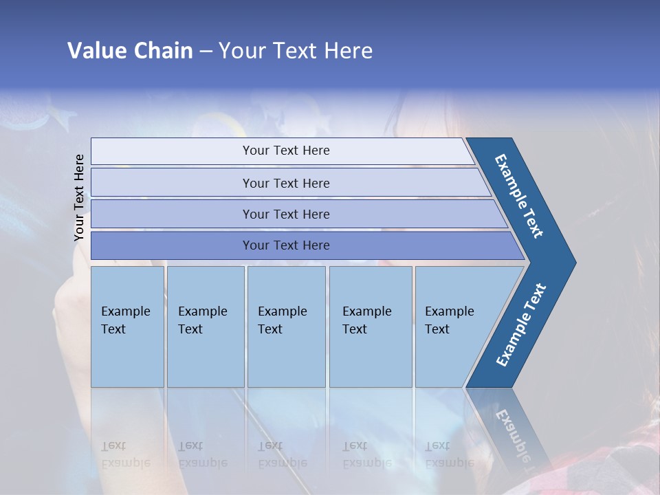 A Woman Is Painting A Picture On A Wall PowerPoint Template