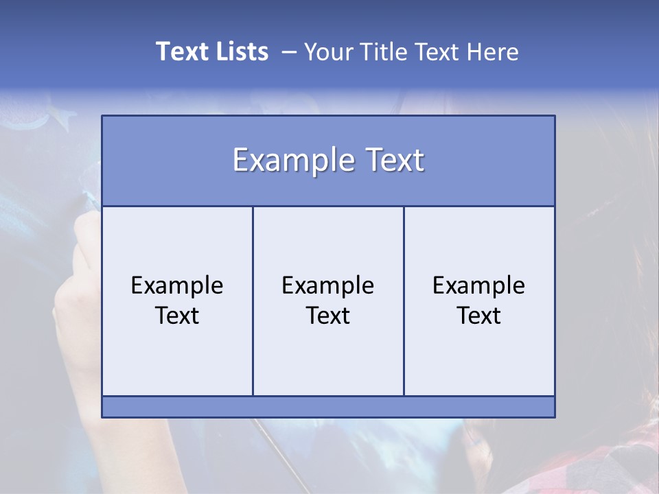 A Woman Is Painting A Picture On A Wall PowerPoint Template