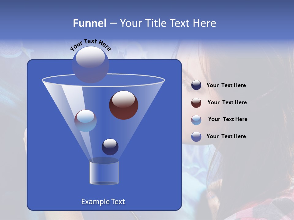 A Woman Is Painting A Picture On A Wall PowerPoint Template