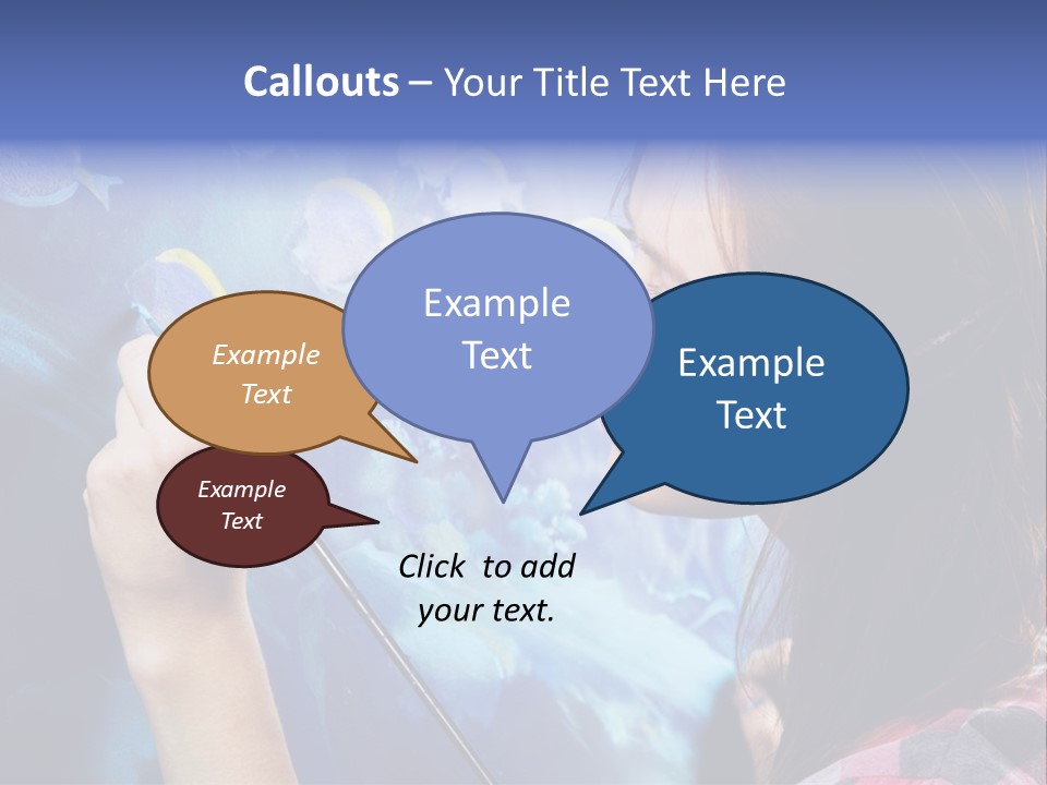 A Woman Is Painting A Picture On A Wall PowerPoint Template