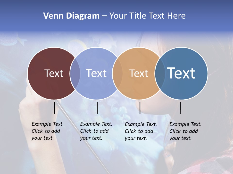 A Woman Is Painting A Picture On A Wall PowerPoint Template