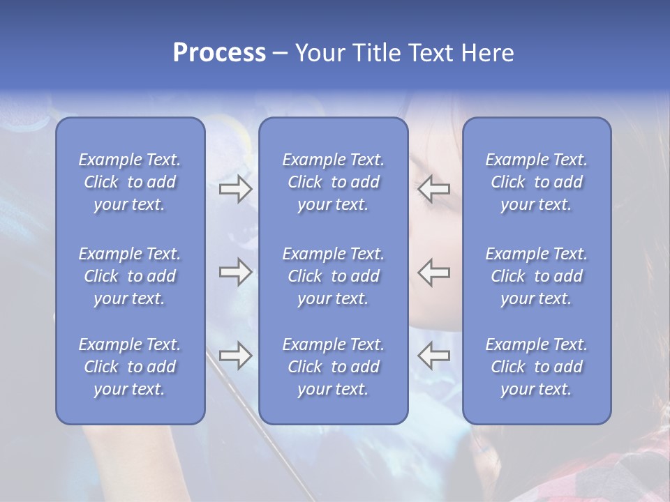 A Woman Is Painting A Picture On A Wall PowerPoint Template