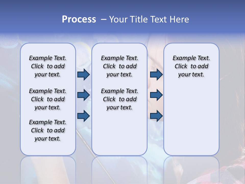 A Woman Is Painting A Picture On A Wall PowerPoint Template