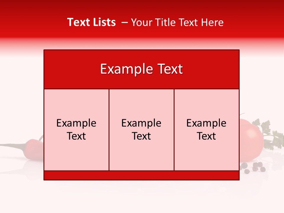 A Pile Of Tomatoes, Peppers, Garlic And Pepper On A White Background PowerPoint Template