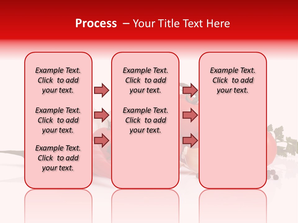 A Pile Of Tomatoes, Peppers, Garlic And Pepper On A White Background PowerPoint Template